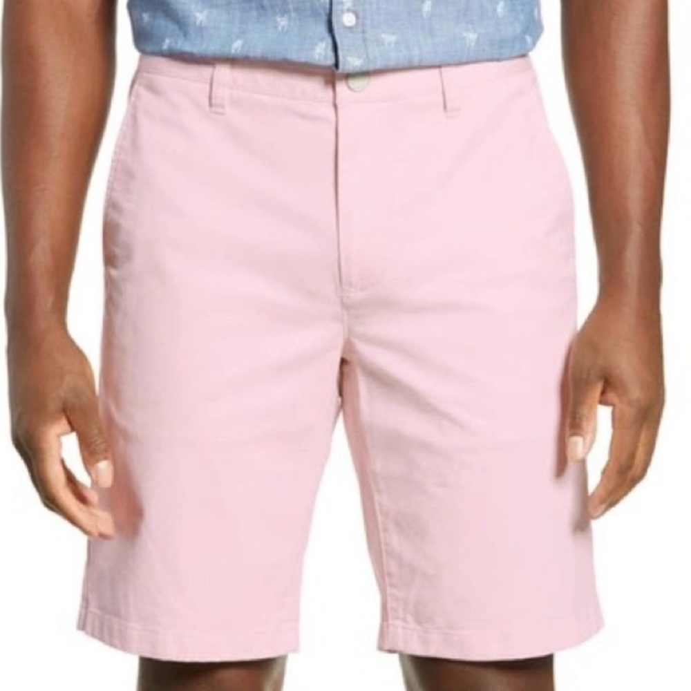 Bonobos | Men's Chino Shorts 9” Inseam | Light Pink | 34